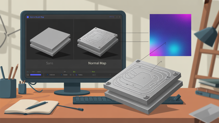 Normal Map Definition Normal Map 3D : Définition et Utilisation