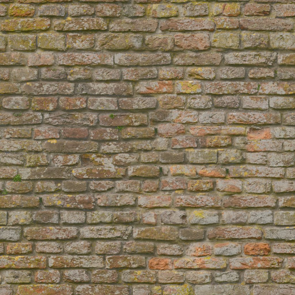 Texture brique 2K (brique), 2K — texture 3D CC0